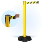 WeatherMaster-300-Yellow - Crowd Control Company UK WeatherMaster 4.9m Belt