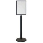 Black Sign Stand A3 - Crowd Control Company UK Sign Stand A3 Black
