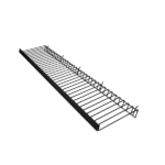 Small Black_Wire_Shelf_600x600_max - Crowd Control Company UK