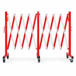 red-white-expandable-barrier-600×600 - Crowd Control Company UK 4.9m red white expandable barricade