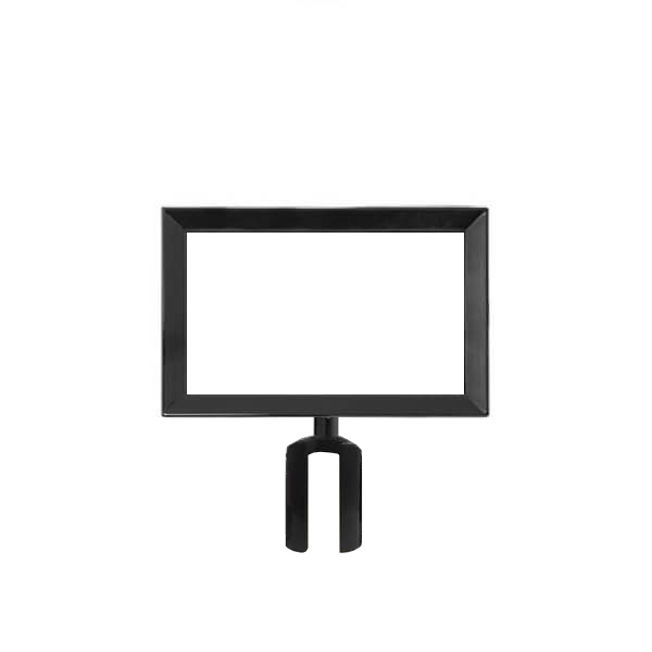 Post Top & Floor Standing Sign Frames Crowd Control Company UK