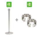 kit 2 - Crowd Control Company UK Stanchion Kit 2