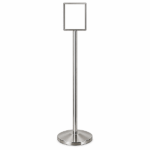 polished-stainless-tall-sign-stand-600×600-high-definition - Crowd Control Company UK