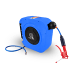 blue air hose reel 30ft - Crowd Control Company UK
