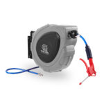 grey-air-hose-reel-with-ends-65ft - Crowd Control Company UK