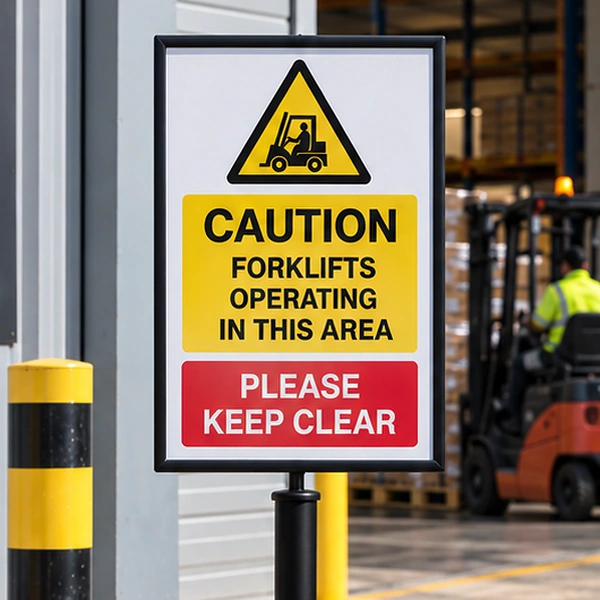 Outdoor heavy duty A3 Sign stand