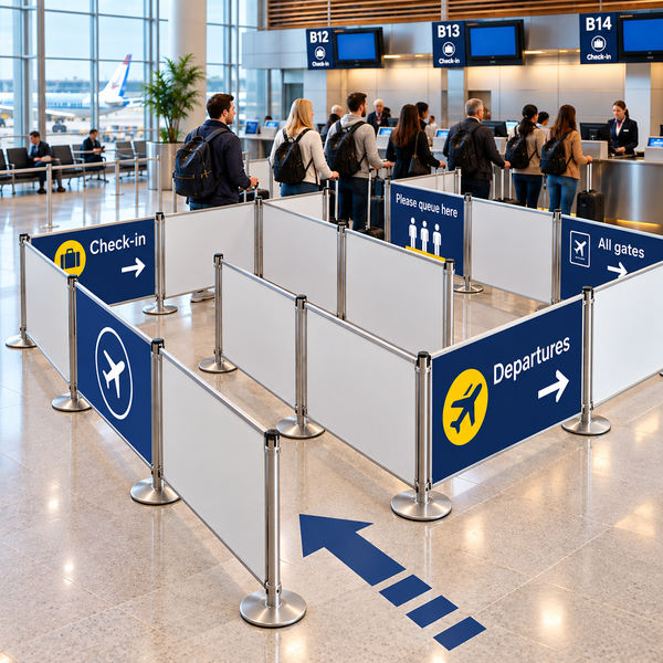 Airport Queue panels