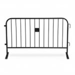 Black Pedestrian barricade